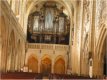 Panorama Ansicht vom Innenraum der evangelischen Kirche
